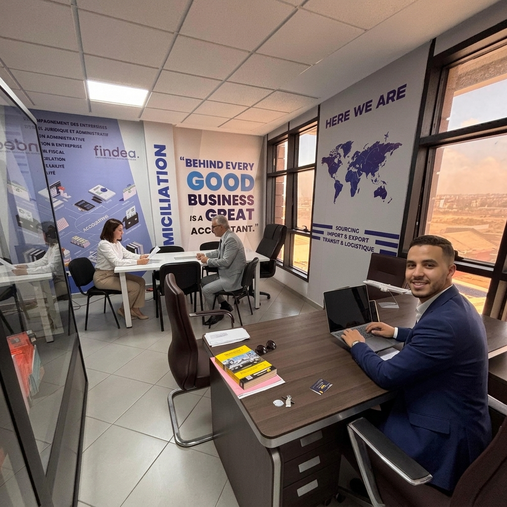 Experts Findea accompagnant une entreprise au Maroc